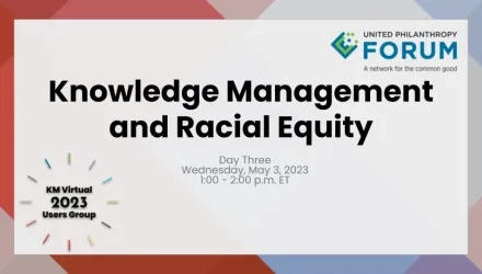 KM and Racial Equity thumbnail