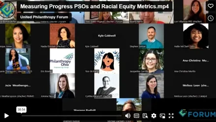 Measuring Progress PSOs and Racial Equity Metrics