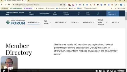 Video Player - Member Directory Website How-To